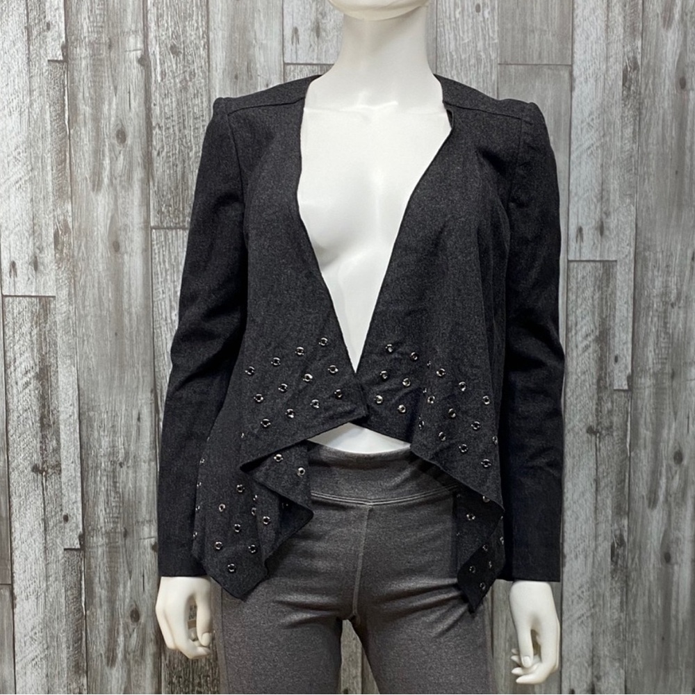 Karen Millen Grey Wool Blend Jacket